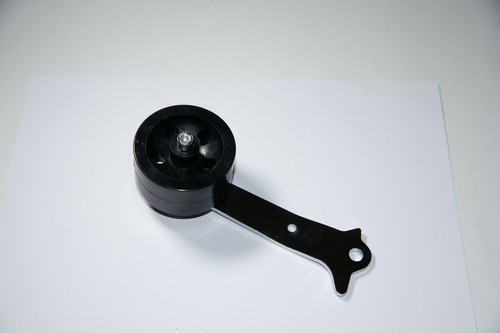 Rollengaspedal schwarz - ,